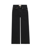 DL1961 Girls Lily Nightshade Wide Leg Jeans Girls Casual Bottoms DL1961 Black Y/S (7/8)