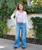 DL1961 Girls Lily Ravello Wide Leg Jeans Girls Denim DL1961 Denim Y/XS (6)