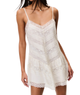 Love Shack Fancy Women Harbor Habotai Lace Bessette Dress