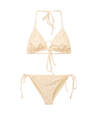 Love Shack Fancy Tween Dannie Bikini Lemon Haze Accessories Love Shack Fancy Floral Y/S (7/8)