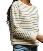 Perfect White Tee Women Tyler Natural/Night Stripe Pullover Womens Casual Tops Perfect White Tee