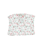 FBZ Girls Daisy Pink/Green Floral Tube Top Girls Casual Tops FBZ Flowers By Zoe Floral Y/S (7/8)