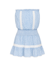 Katie J NYC Girls Baby Blue Ditsy Floral Lucia Dress Girls Casual Dresses Katie J NYC Floral Y/S (7/8)