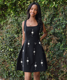 8apart Women Cristal Open Back Mini Dress Womens Casual Dresses 8apart Black Juniors/Women S