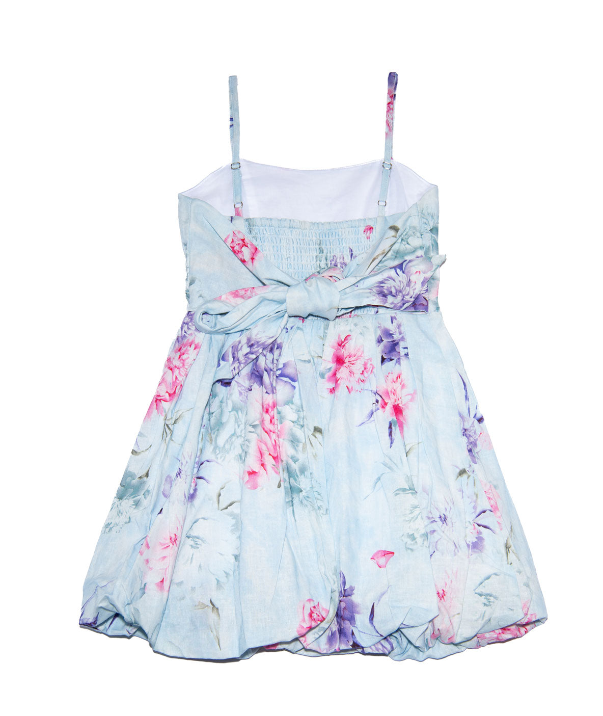 Katie J NYC Girls Blue Dream Floral Quinn Dress Girls Casual Dresses Katie J NYC