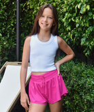 Jill Fly Away Shorts Girls Girls Casual Bottoms Suzette Barbie Pink Y/4 