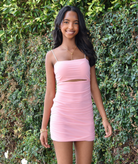 Theme Girls Liv Pastel Pink Mesh Reversible Cut Out Dress Girls Special Dresses Theme-NYC Pink Y/S (7/8)