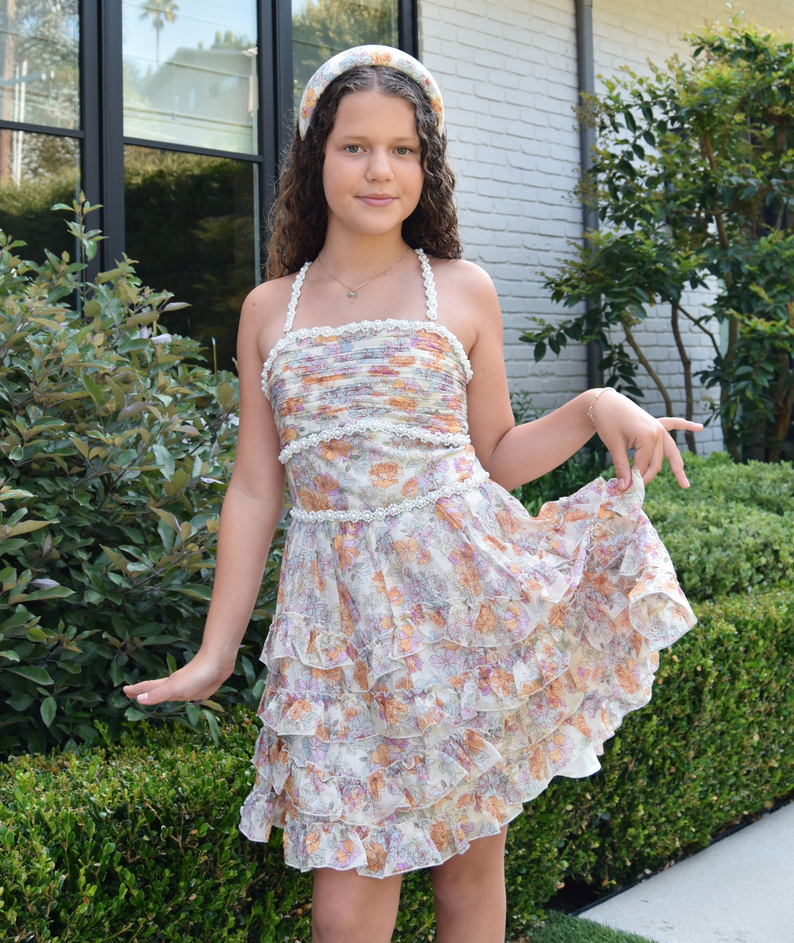 Marlo Girls Posie Mini Dress