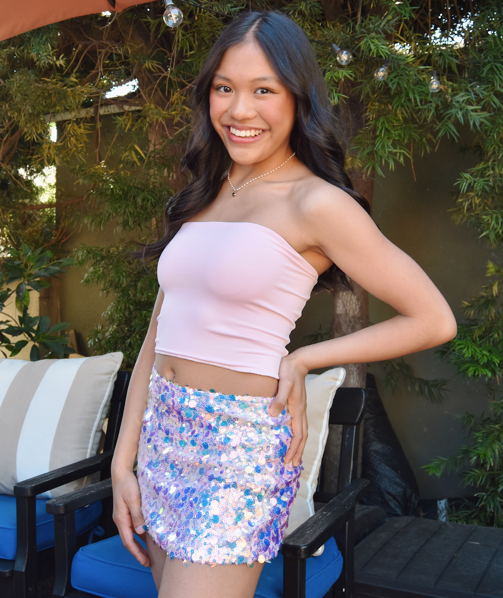 Women Juniors Katie J NYC Tobi Tube Top Frankie's on the Park