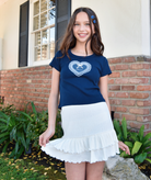 Cheryl Creations Girls Kiki Pointelle Skirt Girls Casual Bottoms Cheryl Creations