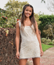 Love Shack Fancy Women Ciris Dress Shell Womens Casual Dresses Love Shack Fancy Ivory Juniors/Women 00