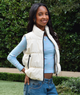 8apart Women Veruca Puffer Vest Distressed/seasonal womens 8apart Ivory Juniors/Women S
