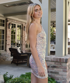 8apart Women Margot One Shoulder Dress Womens Casual Dresses 8apart Blush Juniors/Women S