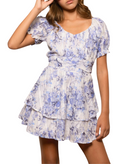 Katie J NYC Girls Glacier Floral Delilah Dress Girls Casual Dresses Katie J NYC Floral Y/S (7/8)