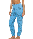Aviator Nation Women Bandana Sweatpants Womens Casual Bottoms Aviator Nation