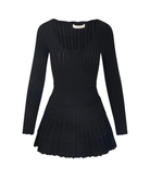 Love Shack Fancy Women Lavender Dress Black Womens Casual Dresses Love Shack Fancy