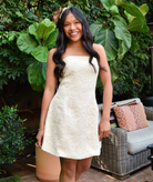 8apart Women Hepburn Strapless Lace Mini Dress Womens Casual Dresses 8apart Ivory Juniors/Women S