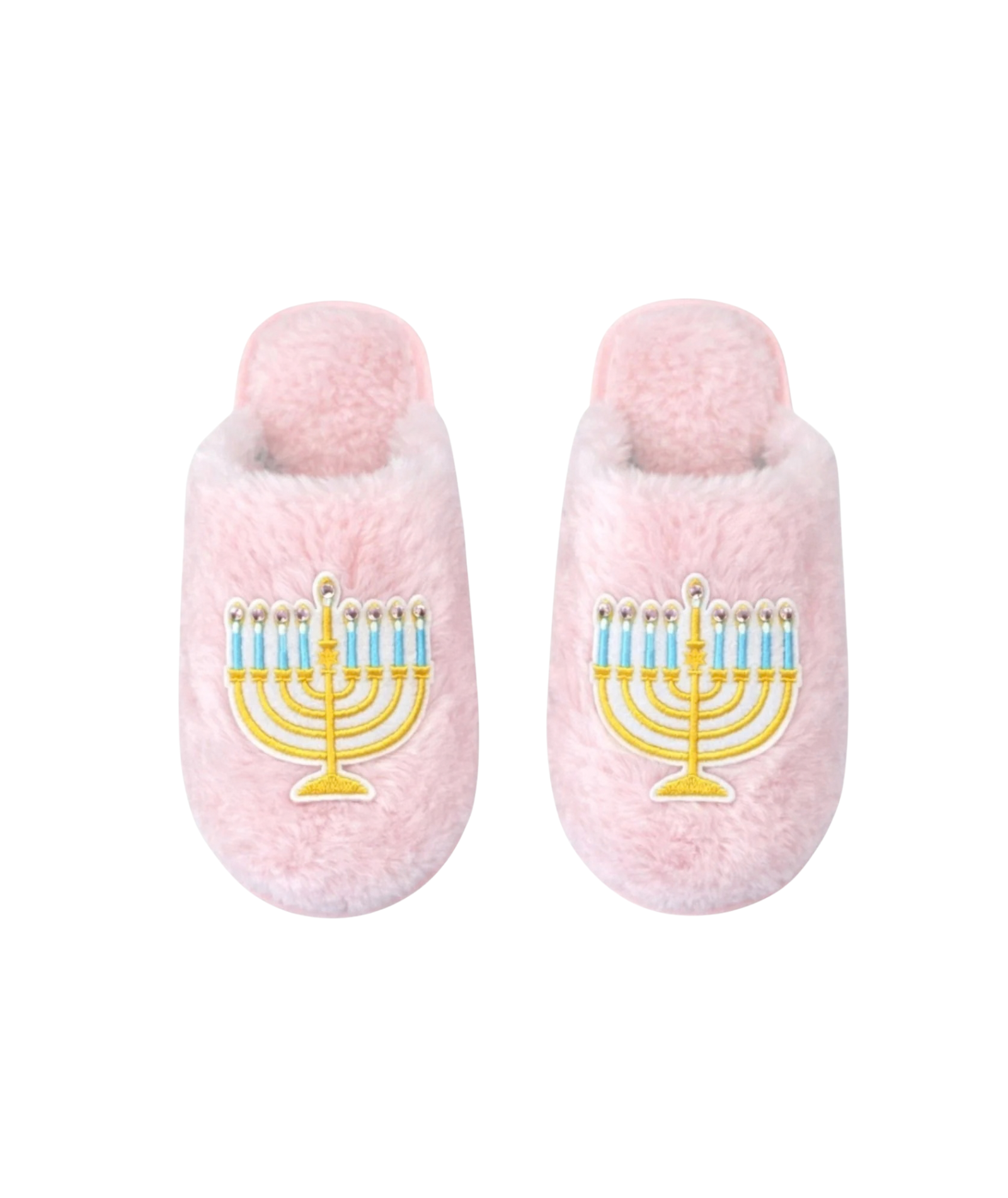 Mini Dreamers Girls Hanukkah Slippers