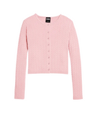 Katie J NYC Girls Rory Crew Cardigan Girls Casual Tops Katie J NYC Baby Pink Y/S (7/8)