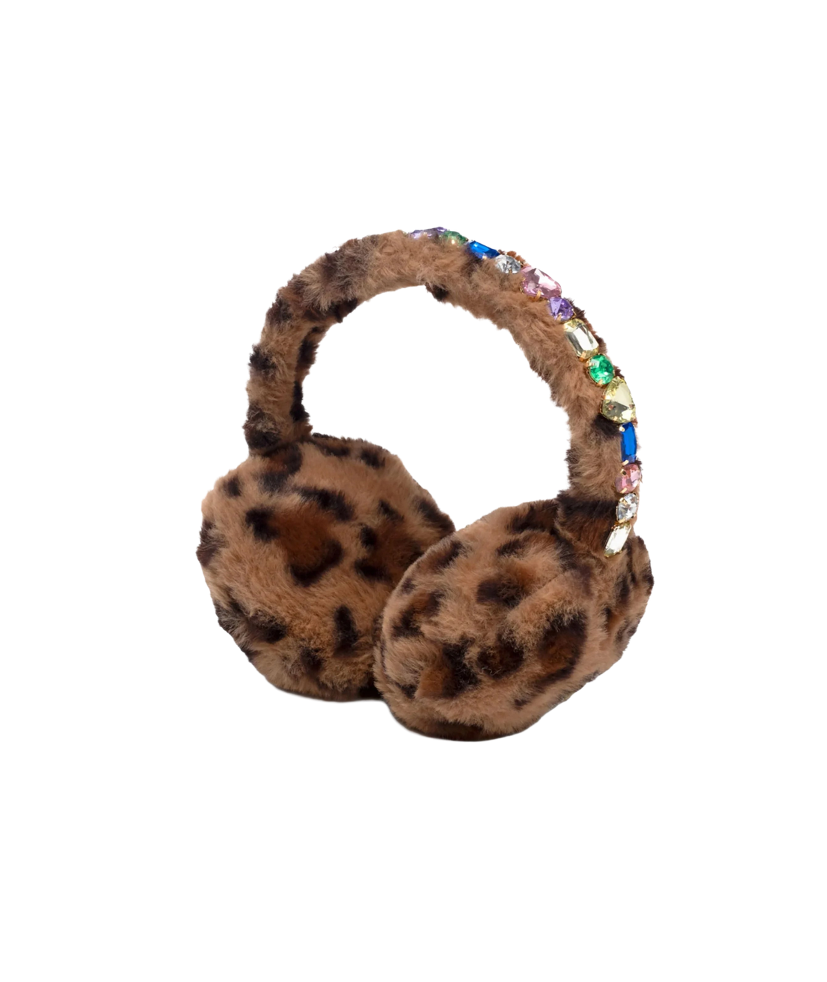 Super Smalls Jungle Jeweled Ear Muffs Accessories Super Smalls Animal Print One Size Fits Most (Y/7-Y/14)