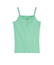 Katie J NYC Girls Hailey Henley Cami Girls Casual Tops Katie J NYC Matcha Green Y/S (7/8)