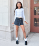 DL1961 Girls Lola Nightspell Aura Skort