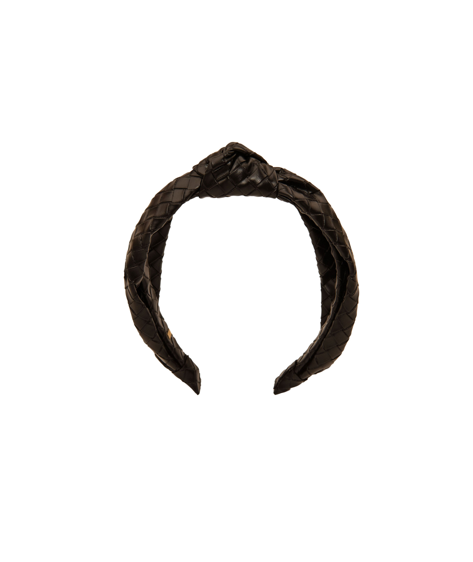 Bari Lynn Waldorf Weave Knot Headband Accessories Bari Lynn Black