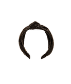 Bari Lynn Waldorf Weave Knot Headband Accessories Bari Lynn Black