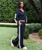 Katie J NYC Girls Tommy Crop Zip Hoodie Girls Casual Tops Katie J NYC