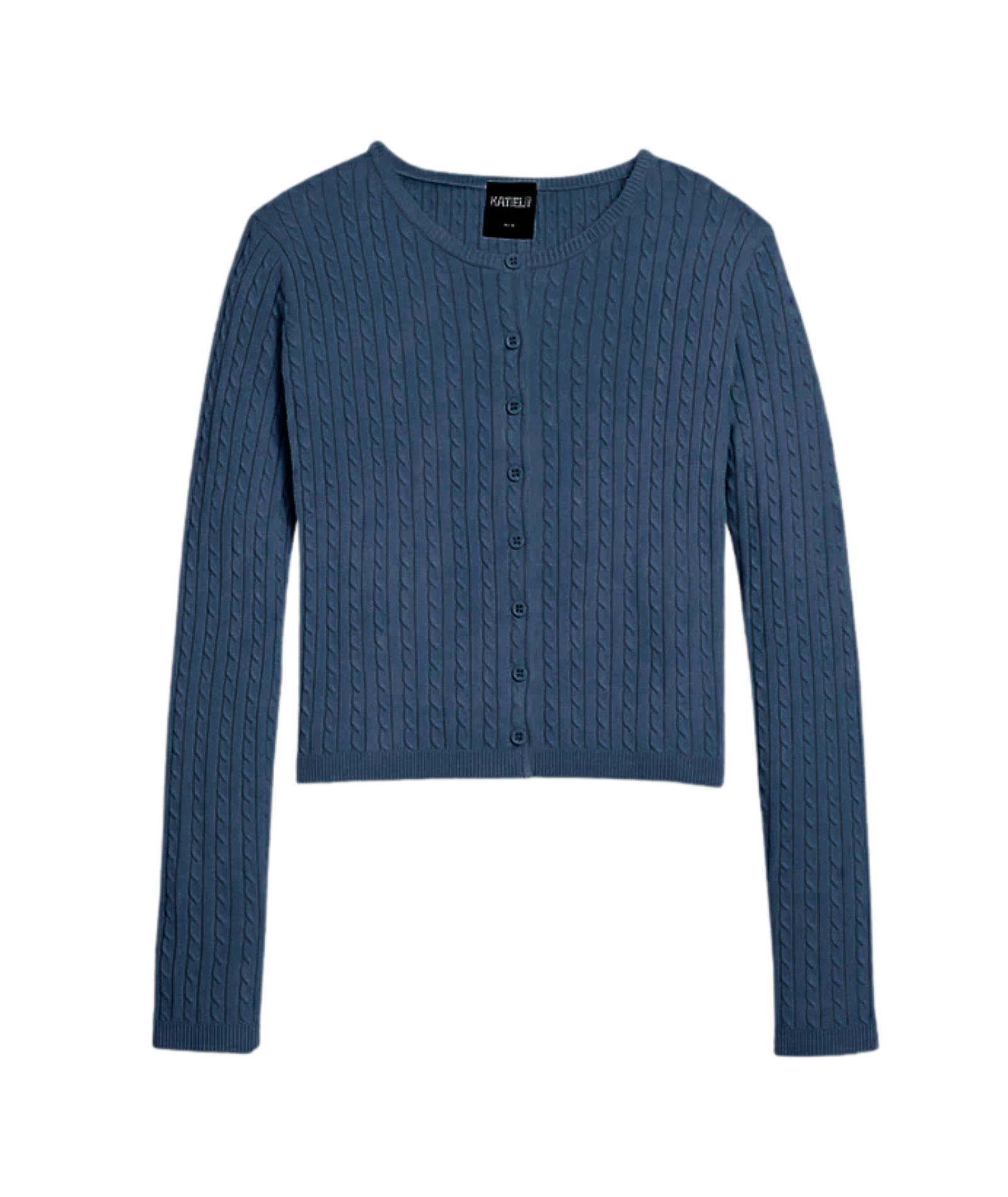 Katie J NYC Girls Rory Crew Cardigan 2 Distressed/seasonal girls Katie J NYC Evening Blue Y/S (7/8)