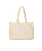 Love Shack Fancy Aja Weekender Bag Sunshine Dream Accessories Love Shack Fancy Floral