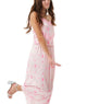 Theme Girls Margot Vintage Rose Ballet Pink Lace Satin Cami