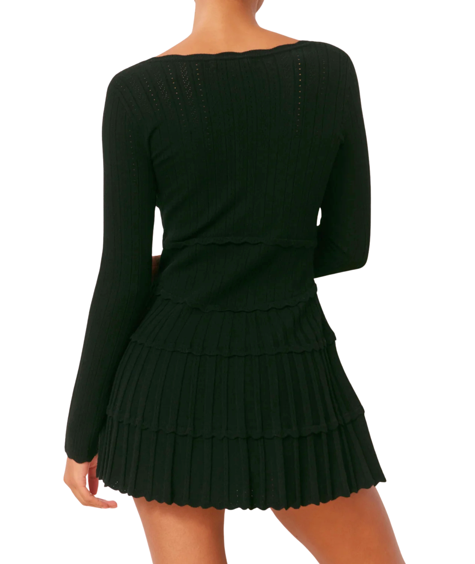 Love Shack Fancy Women Lavender Dress Black Womens Casual Dresses Love Shack Fancy