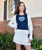 Cheryl Creations Girls Kiki Pointelle Cardigan Girls Casual Tops Cheryl Creations