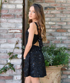 FBZ Girls Aviana Textured Sequin Dress Girls Special Dresses FBZ Flowers By Zoe