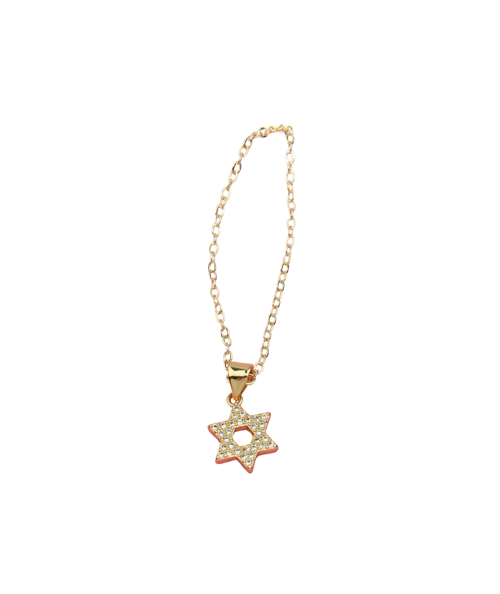 Star of David Charm Gold Filled Necklace Jewelry - Young Cori's Arm Candy