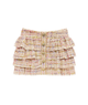 Katie J NYC Girls Mila Skirt Pink Lurex Boucle Girls Casual Bottoms Katie J NYC Pink Y/S (7/8)