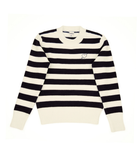 Theme Girls Tiegan Navy and White Striped Sweater Girls Casual Tops Theme-NYC Striped Y/S (7/8)