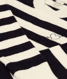 Theme Girls Tiegan Navy and White Striped Sweater Girls Casual Tops Theme-NYC