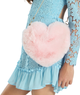 Marlo Girls Amelina Heart Fur Bag