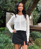 8apart Women Matty Side Slit Mini Skort Womens Casual Bottoms 8apart Black Juniors/Women S