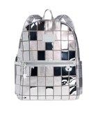 State Bags Kane Kids Double Pocket Backpack Disco Ball Accessories State bags Silver