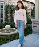 DL1961 Girls Nini Beach Front Aura Wide Leg Jeans Girls Denim DL1961