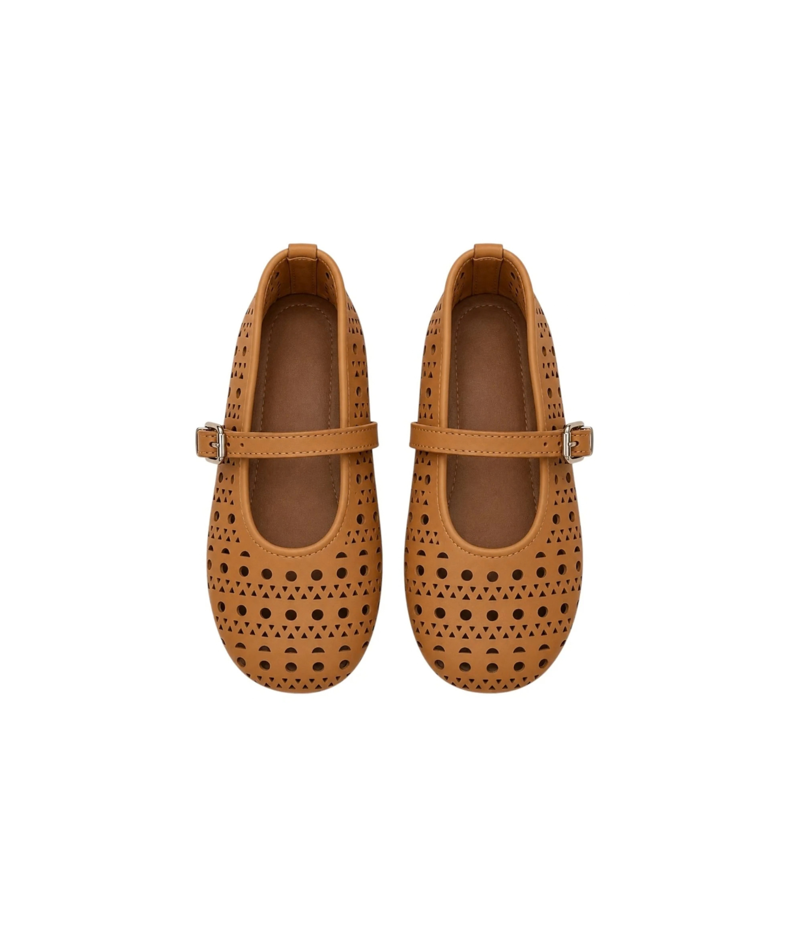 Mini Dreamers Girls Lily Eyelet Maryjane Flats