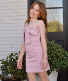 Gold Rush NYC Girls Teddie Bow Dress Girls Special Dresses Gold Rush NYC