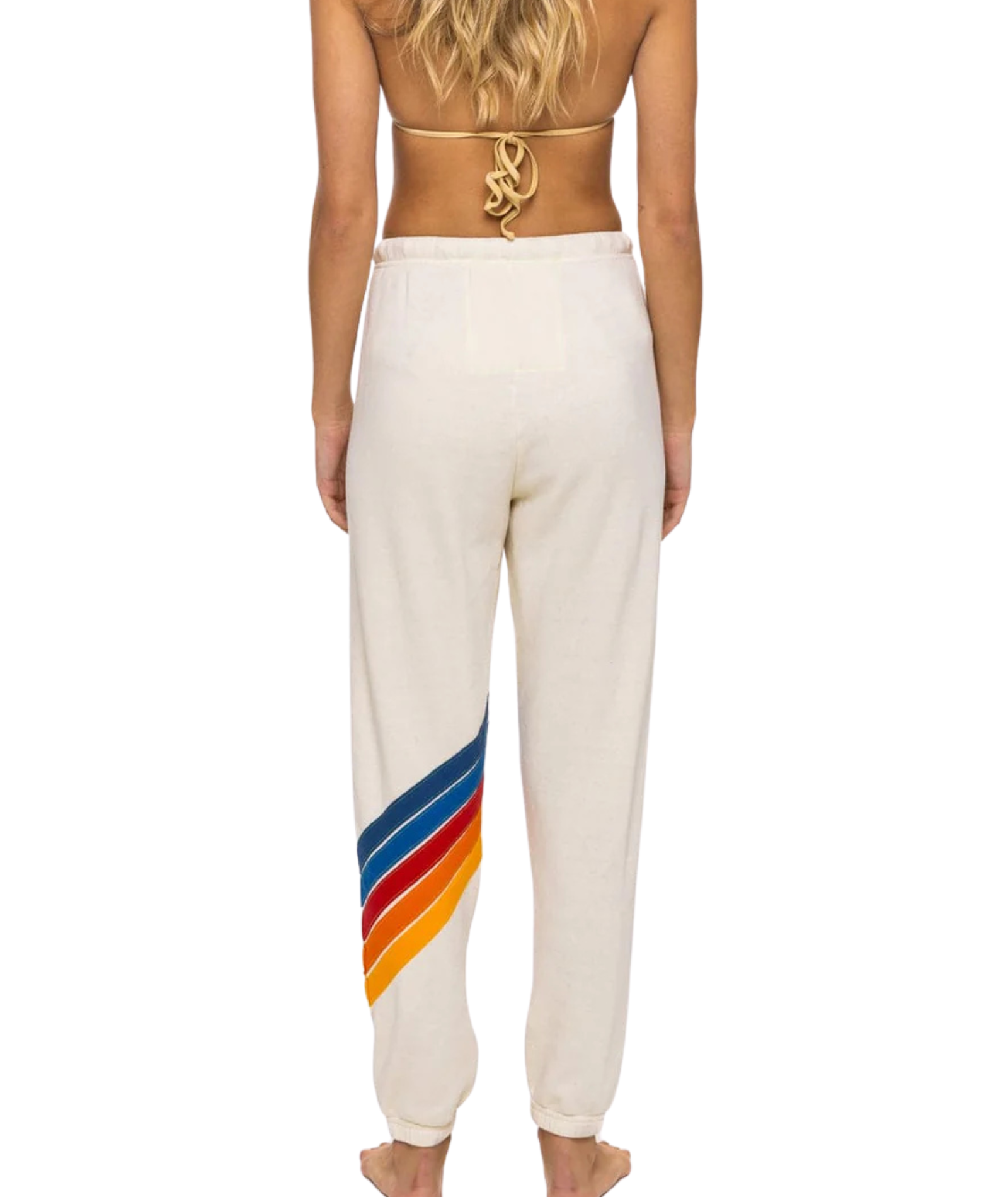 Aviator Nation Women All Seasons Circle Chevron Sweatpants Womens Casual Bottoms Aviator Nation