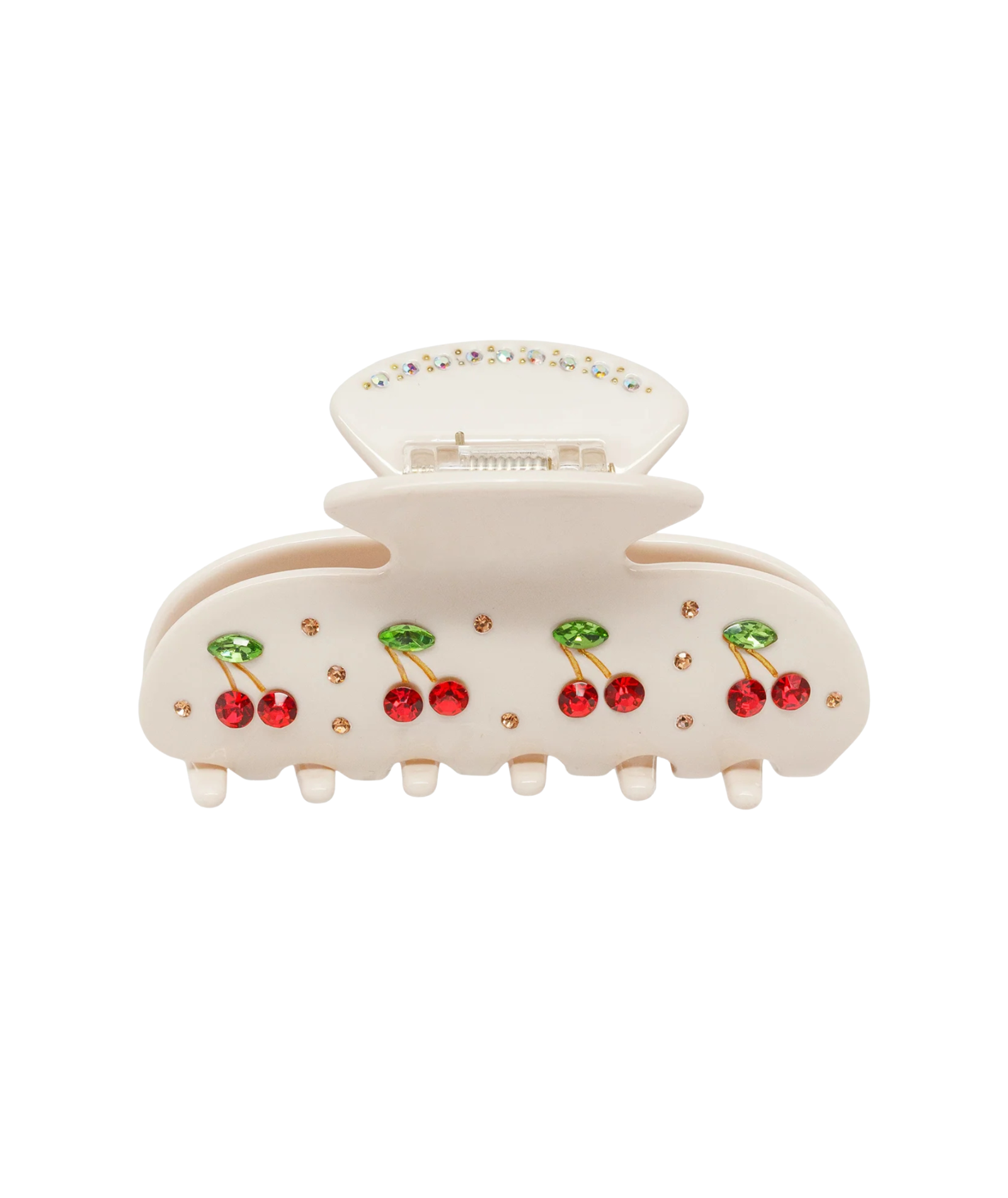 Emi Jay Sweetheart Clip in Cherry Pie Accessories Emi Jay White