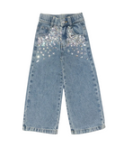 Mini Dreamers Girls Lila Gem Stone Jeans Girls Denim Mini Dreamers