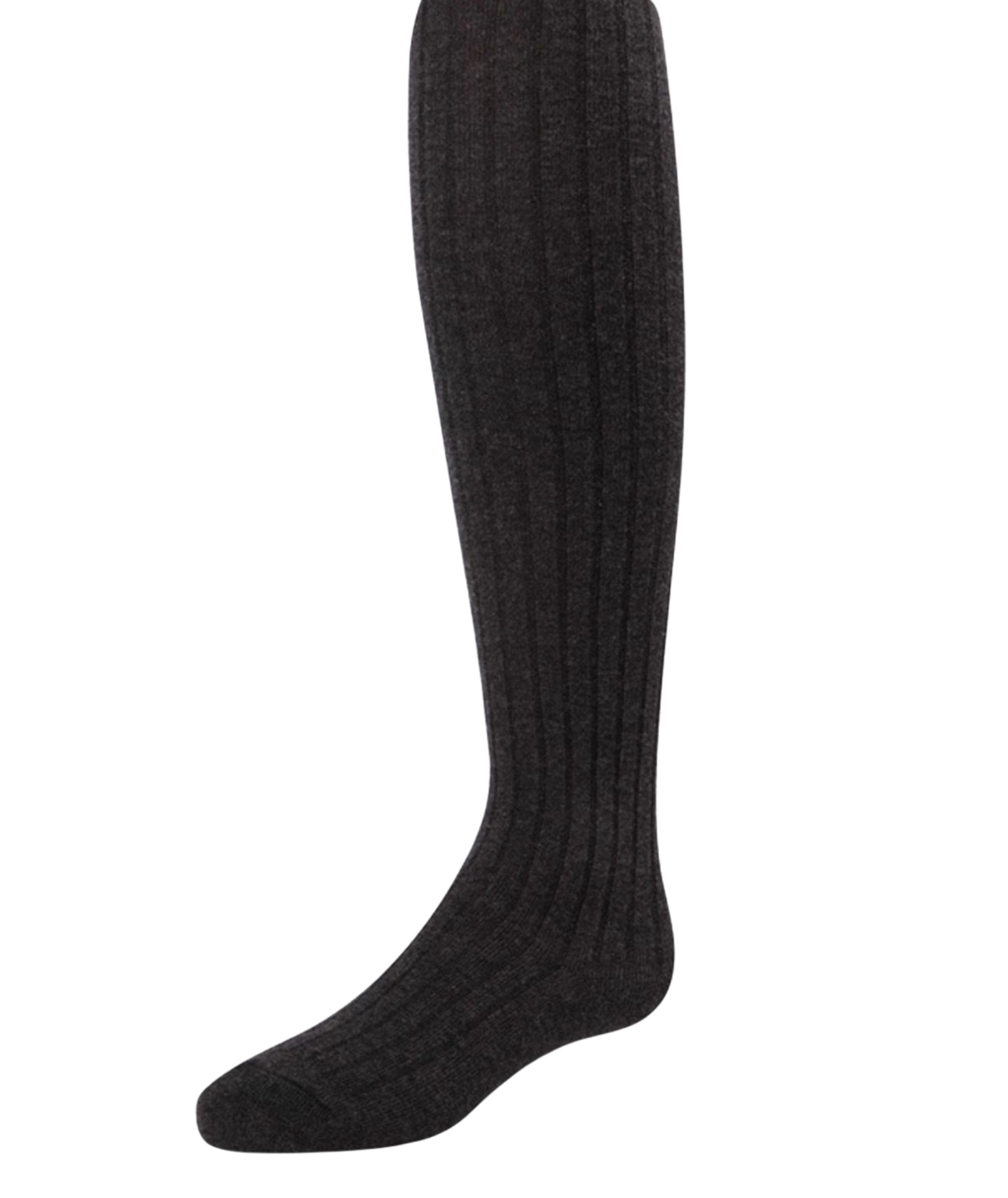 Frankie's Exclusives Girls Cotton Ribbed Tights Accessories Frankie's Exclusives Black Y/S (7/8)