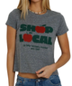 Sunny Somewhere Women Shop Local Femme Tee